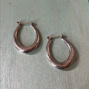 Sterling Silver Hoop Earrings